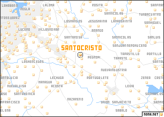 map of Santo Cristo