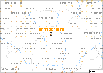 map of Santo Cristo