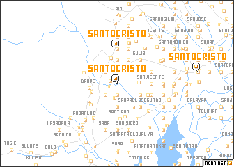 map of Santo Cristo