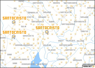 map of Santo Cristo