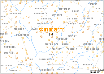 map of Santo Cristo