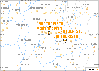 map of Santo Cristo