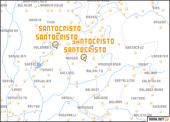 map of Santo Cristo