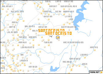 map of Santo Cristo