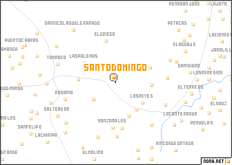 map of Santo Domingo