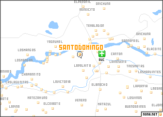 map of Santo Domingo