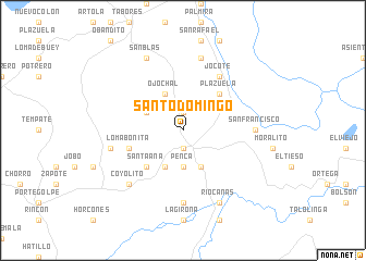 map of Santo Domingo