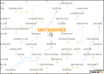 map of Santo Domingo