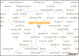 map of Santo Domingo