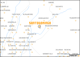 map of Santo Domingo