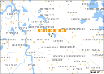 map of Santo Domingo