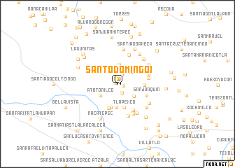 map of Santo Domingo