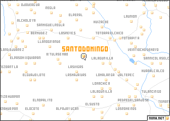 map of Santo Domingo