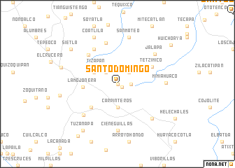 map of Santo Domingo