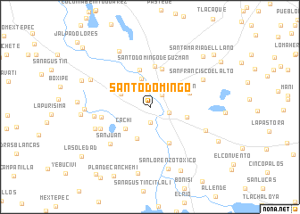 map of Santo Domingo