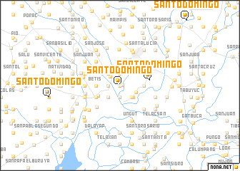 map of Santo Domingo