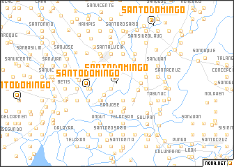 map of Santo Domingo