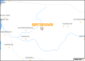 map of Santo Esidro