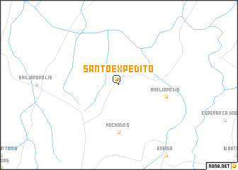 map of Santo Expedito