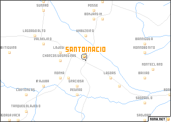 map of Santo Inácio