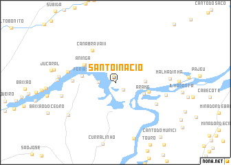 map of Santo Inácio