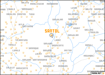 map of Santol