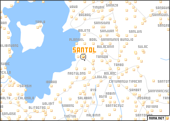 map of Santol