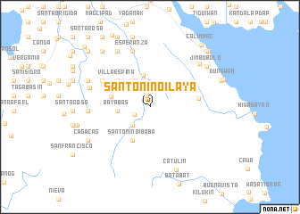 map of Santo Niño Ilaya