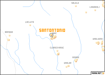 map of Santontonio