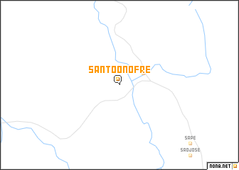 map of Santo Onofre