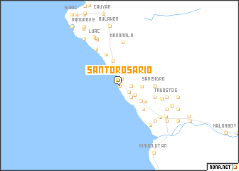 map of Santo Rosario