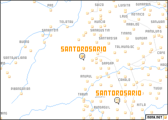 map of Santo Rosario