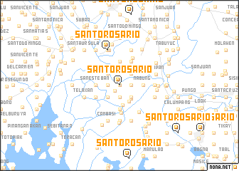 map of Santo Rosario