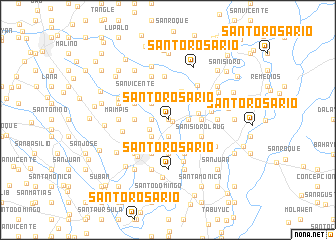 map of Santo Rosario