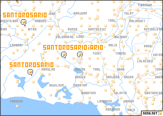 map of Santo Rosario