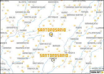 map of Santo Rosario