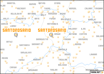 map of Santo Rosario