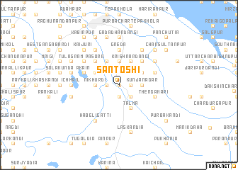 map of Santoshi