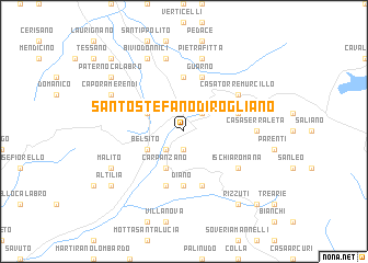 Santo Stefano di Rogliano map, Map of Santo Stefano di Rogliano airports, Map Santo Stefano di Rogliano , Santo Stefano di Rogliano metro map