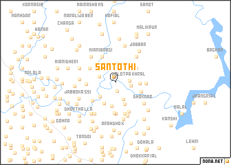 map of Santothi