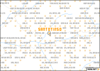 map of Santo Tirso