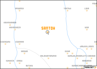 map of Santow