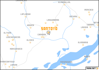 map of Santoyo