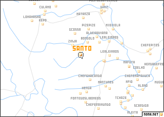 map of Santo