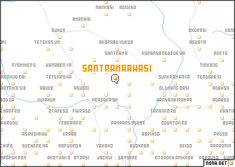 map of Santrama Awasi