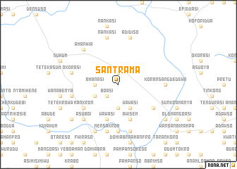 map of Santrama