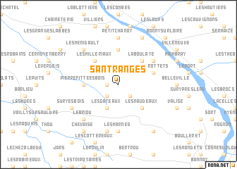 map of Santranges