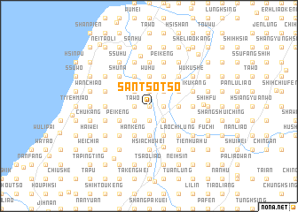 map of San-tso-ts\