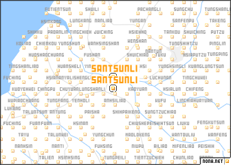 map of San-ts\