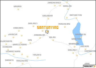 map of Santunying